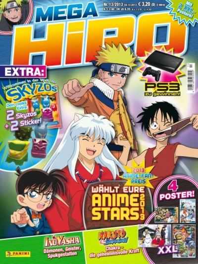 Cover of Wahlt Eure Anime Stars 2013