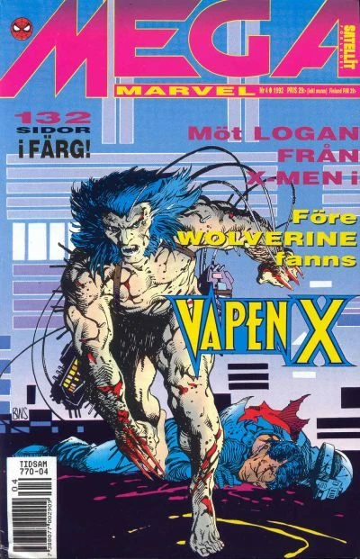 Cover of Wolverine: Vapen X