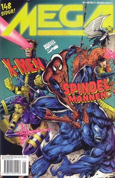 Cover of X-Men Spindel Mannen