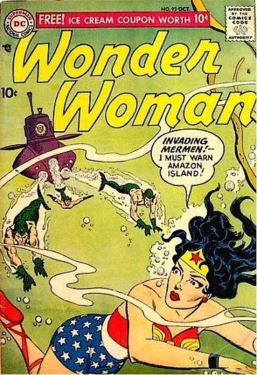 Cover of Menace of the Mermen