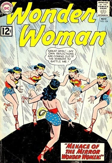 Cover of Menace of the Mirror-Wonder Woman