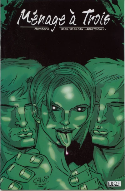 Cover of Titania Biggs; Who's Who?; The Friends of Susana: Raquel; Trixie: Orgasmic Odyssey Part Three - Little Big Bang