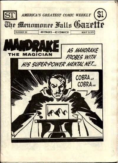 Cover of Mandrake the Magician