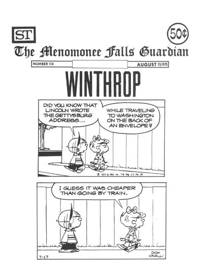 Cover of Winthrop