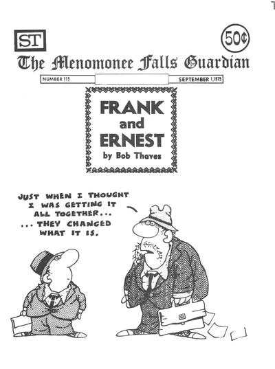 Cover of Frank and Ernest