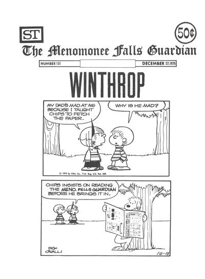 Cover of Winthrop