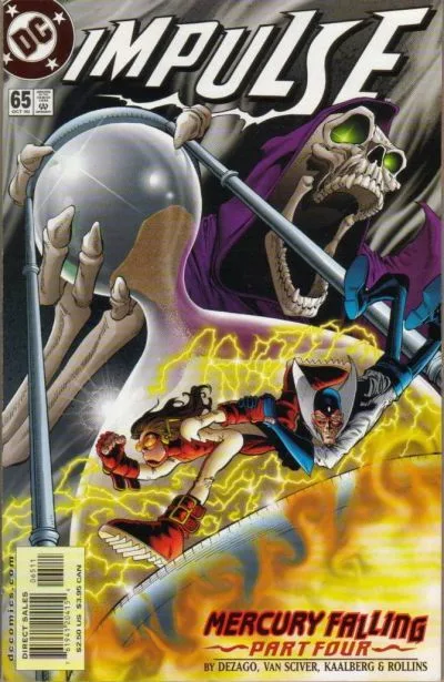 Cover of Mercury Falling, Part 4: Bart Allen's Evil Twin