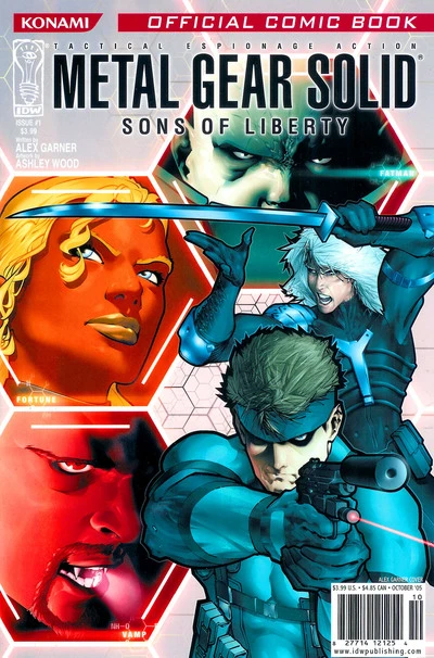 Cover of Metal Gear Solid #1
