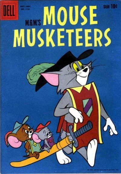 Cover of M.G.M's Mouse Musketeers
