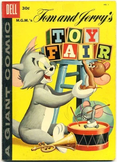 Cover of M.G.M.'s Tom and Jerry's Toy Fair : a Giant Comic