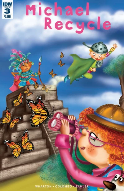 Cover of Michael Recycle and the Monarch Butterflies!