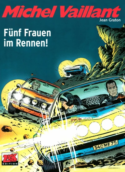 Cover of Fünf Frauen im Rennen!