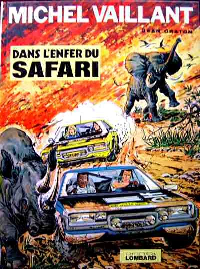 Cover of Dans l'enfer du safari