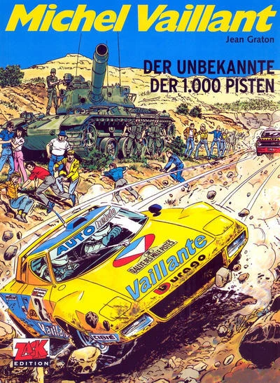 Cover of Der Unbekannte der 1.000 Pisten
