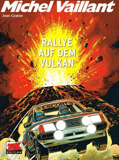 Cover of Rallye auf dem Vulkan