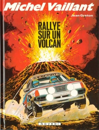 Cover of Rallye sur un volcan