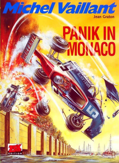 Cover of Panik in Monaco
