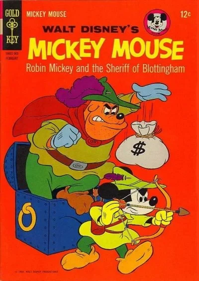Cover of Robin Mickey and the Sheriff of Blottingham