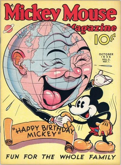 Cover of Happy Birthday Mickey