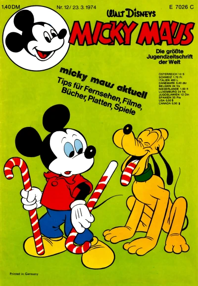 Cover of Issue #197412