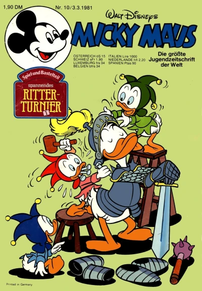 Cover of Issue #198110