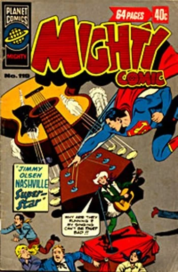 Cover of Jimmy Olsen, Nashville Super-Star