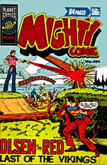 Cover of Olsen the Red, Last of the Vikings