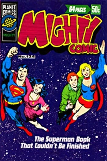 Cover of The Superman Book that Couldn't Be Finished