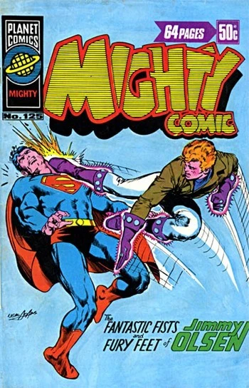 Cover of The Fantastic Fists and Fury Feet of Jimmy Olsen