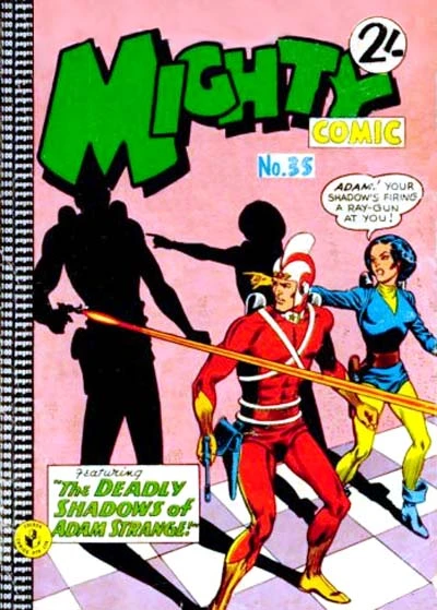 Cover of The Deadly Shadows of Adam Strange