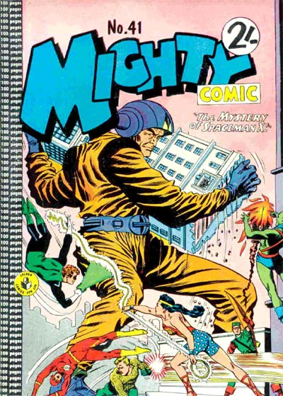 Cover of The Mystery of Spaceman X