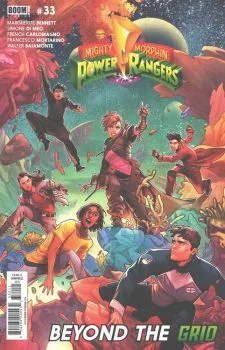 Cover of Beyond the Grid; The New Adventures of Blue Senturion & Ninjor