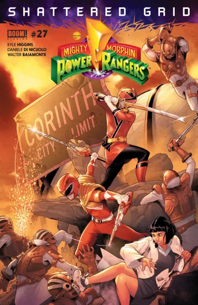Cover of Shattered Grid; The New Adventures of Blue Senturion & Ninjor