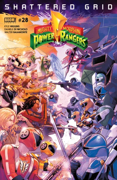 Cover of Shattered Grid; The New Adventures of Blue Senturion & Ninjor