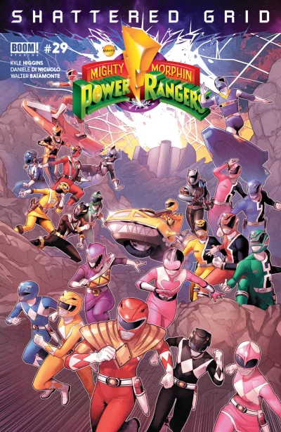 Cover of Shattered Grid; The New Adventures of Blue Senturion & Ninjor