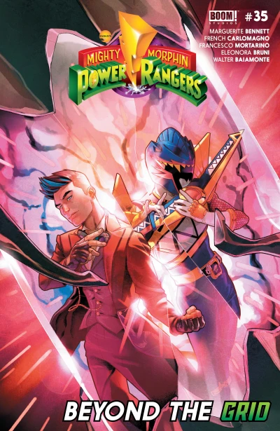 Cover of Beyond the Grid; The New Adventures of Blue Senturion & Ninjor