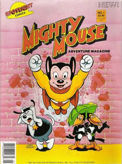 Cover of Mighty Mouse Adventure Magazine