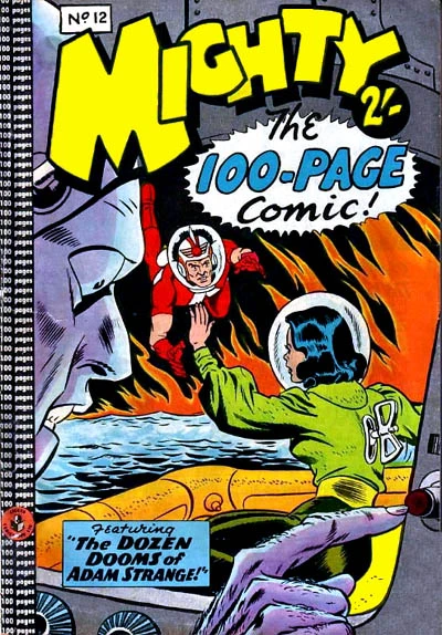 Cover of The Dozen Dooms of Adam Strange!