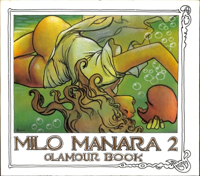 Cover of Milo Manara Glamour Book