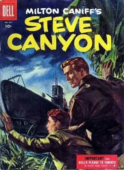 Cover of Milton Caniff's Steve Canyon