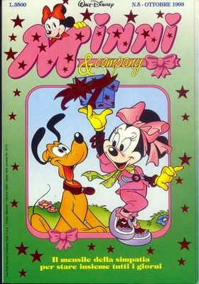 Cover of Minni e le magnifiche cinque