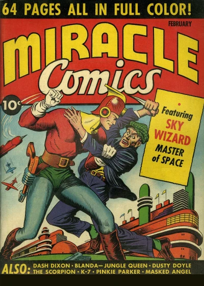 Cover of Miracle Comics