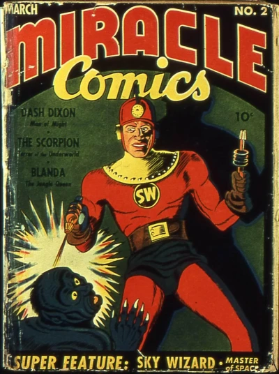 Cover of Miracle Comics