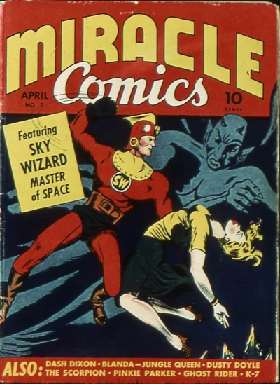 Cover of Miracle Comics
