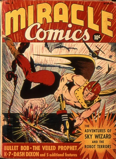 Cover of Miracle Comics