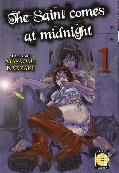 Cover of The saint comes at midnight 1