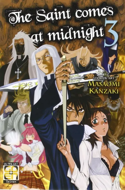Cover of The saint comes at midnight 3