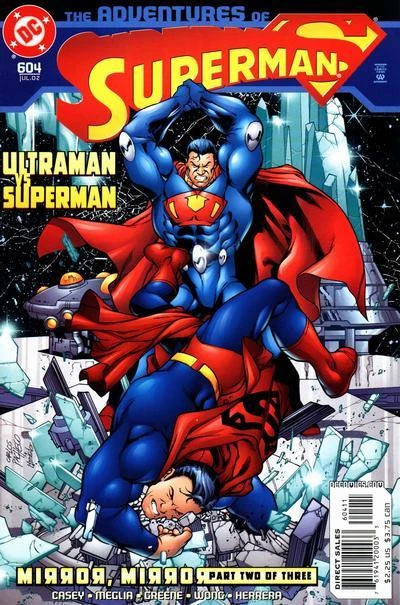 Cover of Mirror, Mirror. Part Two: Ultraman vs Superman