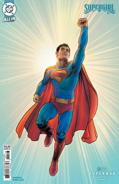 Cover of Nicola Scott & Annette Kwok Superman Movie Variant