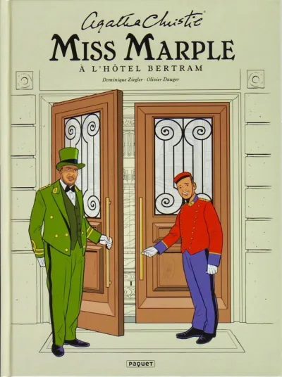 Cover of Miss Marple à l'hôtel Bertram